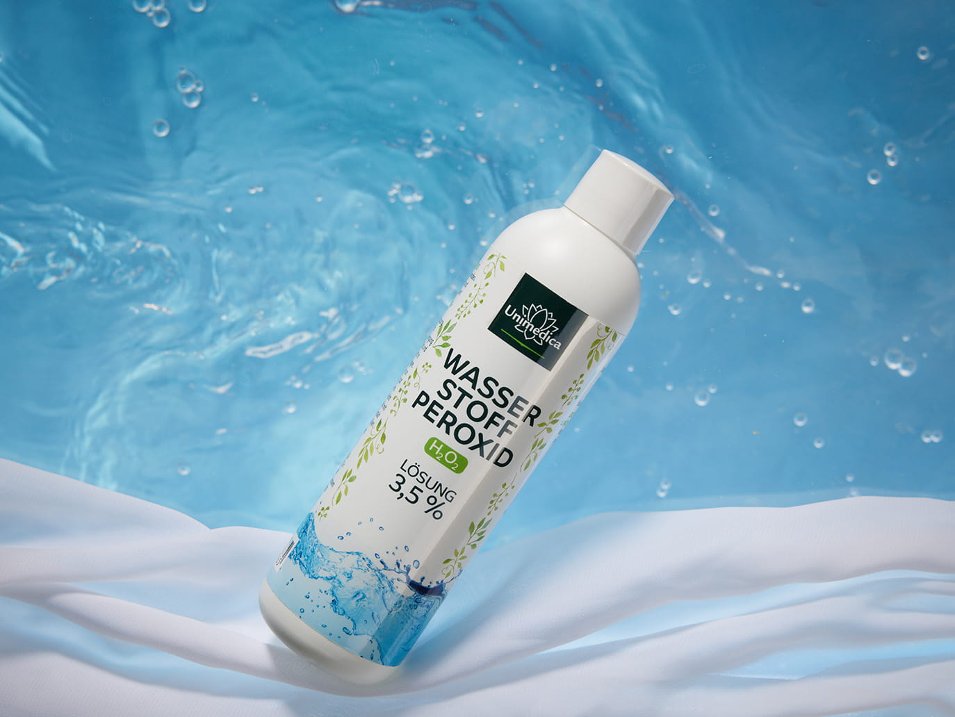 Hydrogen Peroxide 3.5 %  H2O2  food safe  250 ml  from Unimedica